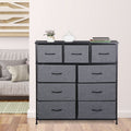 9 Drawer Fabric Storage Dresser B452