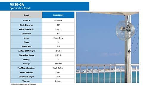 Galvanized Circulation Fan K252