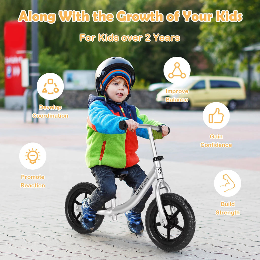Aluminum Adjustable No Pedal Balance Bike S323