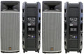 Dual 15” 3-Way Full-Range Powered DJ PA Loudspeaker I473495