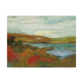 Framed 18-in H x 24-in W Landscape Print on Canvas T55113