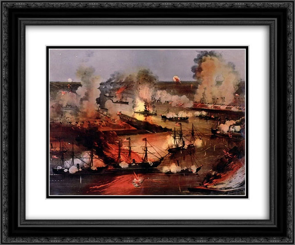 Black Ornate Framed Art Print H91235