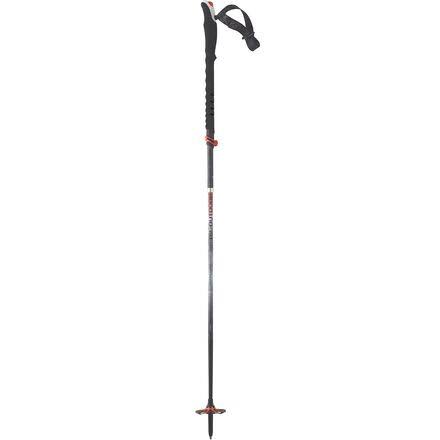 Orange Black Cross Country Ski Poles (Pair) O50285