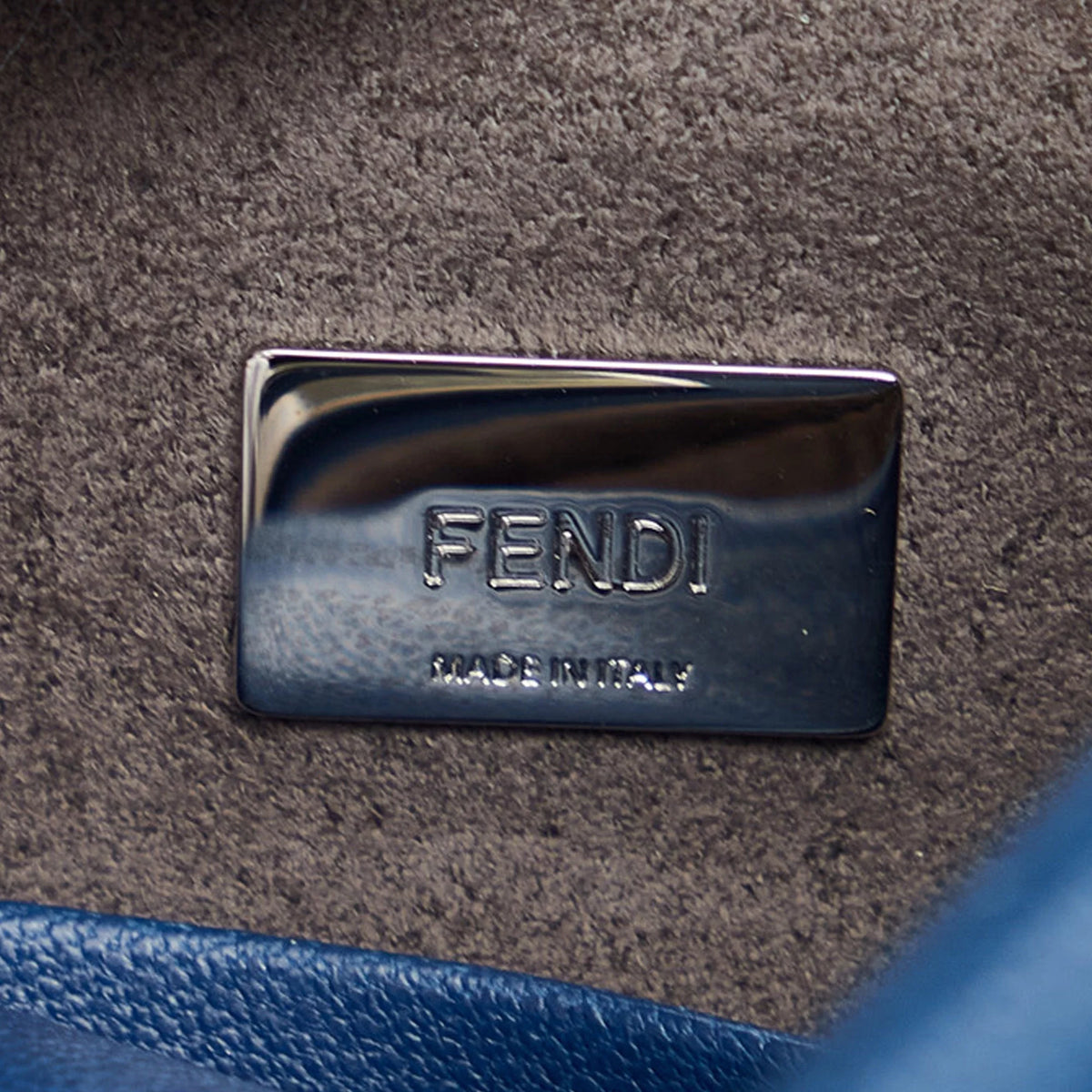 Blue Calf Leather Satchel S50016