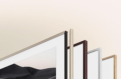 43 Inch 4K Smart Quantum HDR TV with Modern Brown Bezel Y689