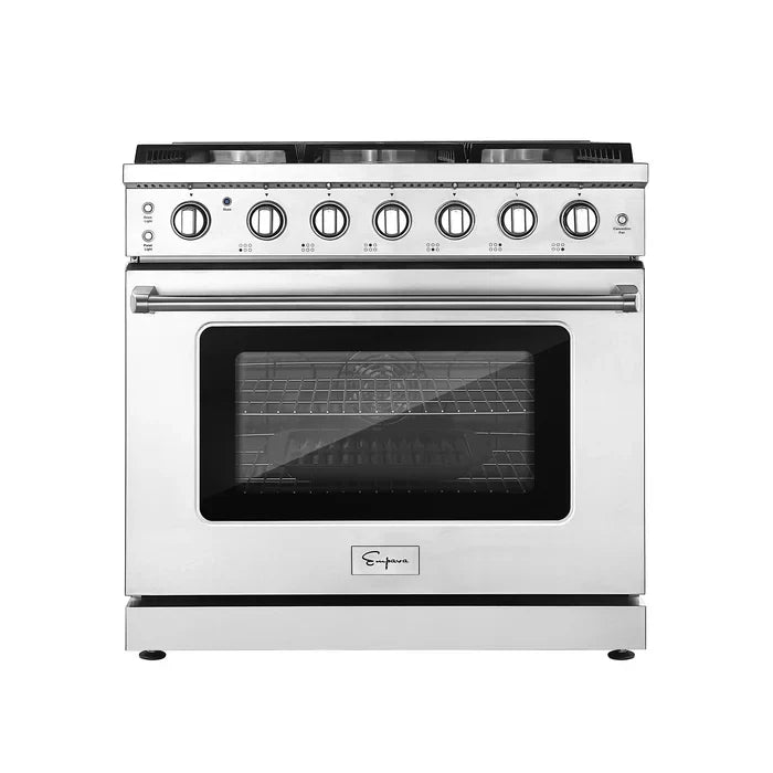 36 Slide-In Single Oven Natural Gas Range with 6 Burners J346529