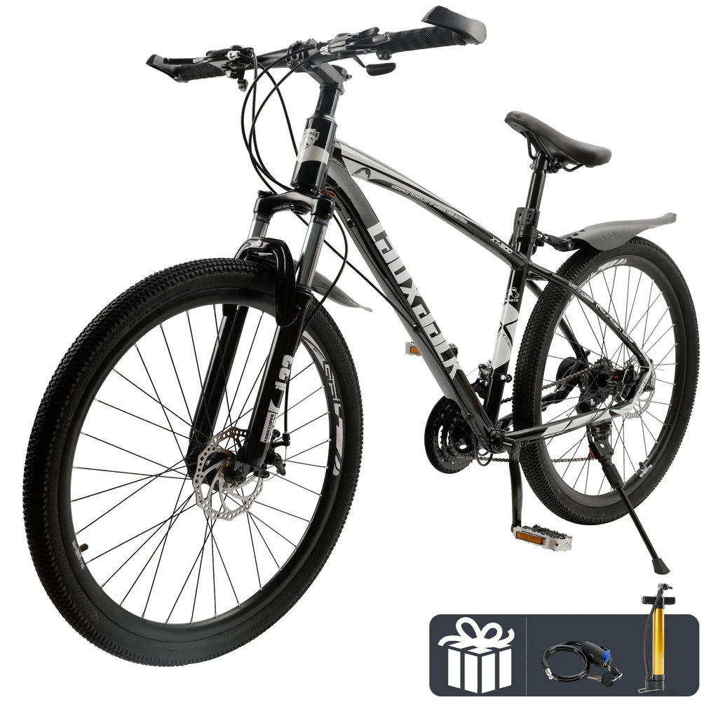 Full Suspension 21 Speed 27.5 inch Dual Disc Brake Mountain Bike J484659