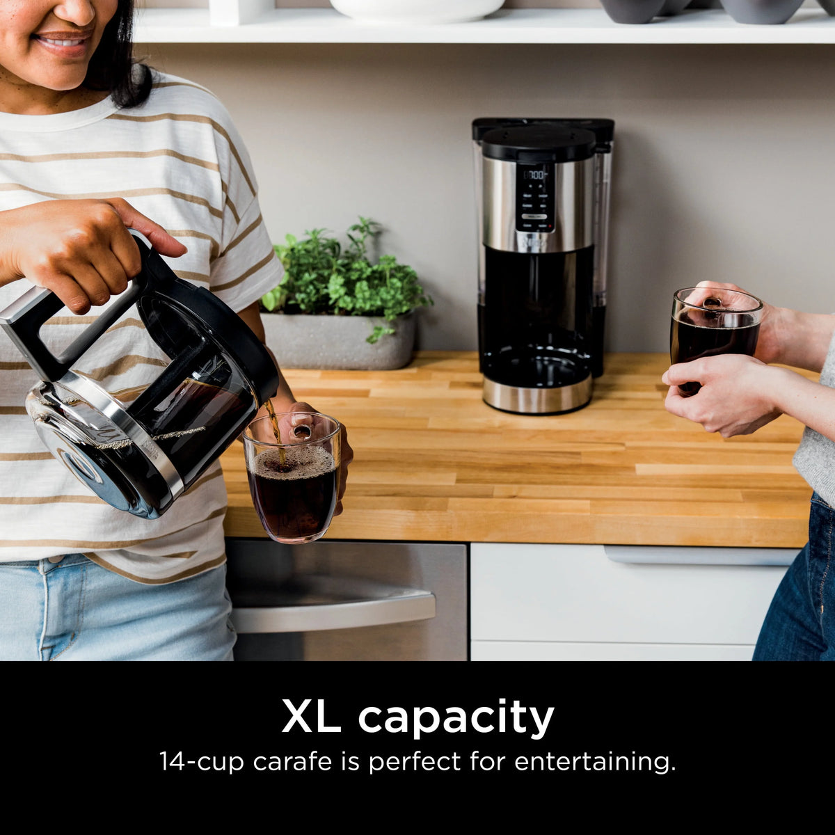 14-Cup Programmable Coffee Maker with Glass Carafe H567500