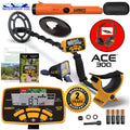 Metal Detector with Waterproof Search Coil and Pro-Pointer AT C572192