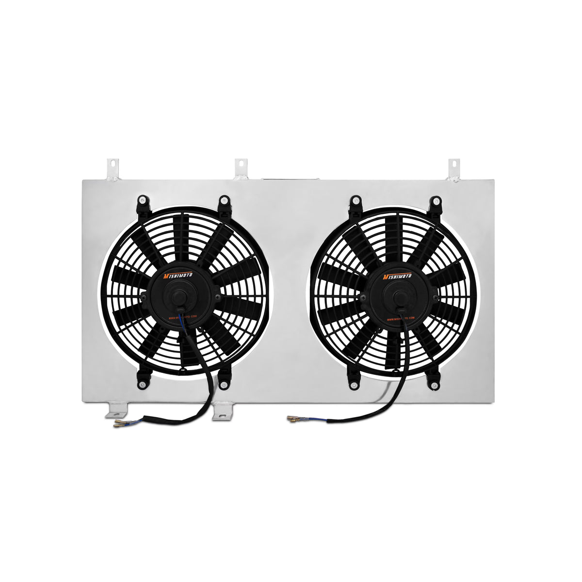 Silver Aluminum Fan Shroud Q514