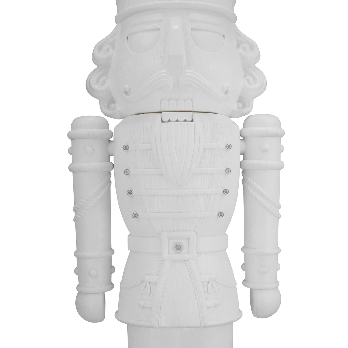 White 75" Nutcracker Christmas Decoration N489056