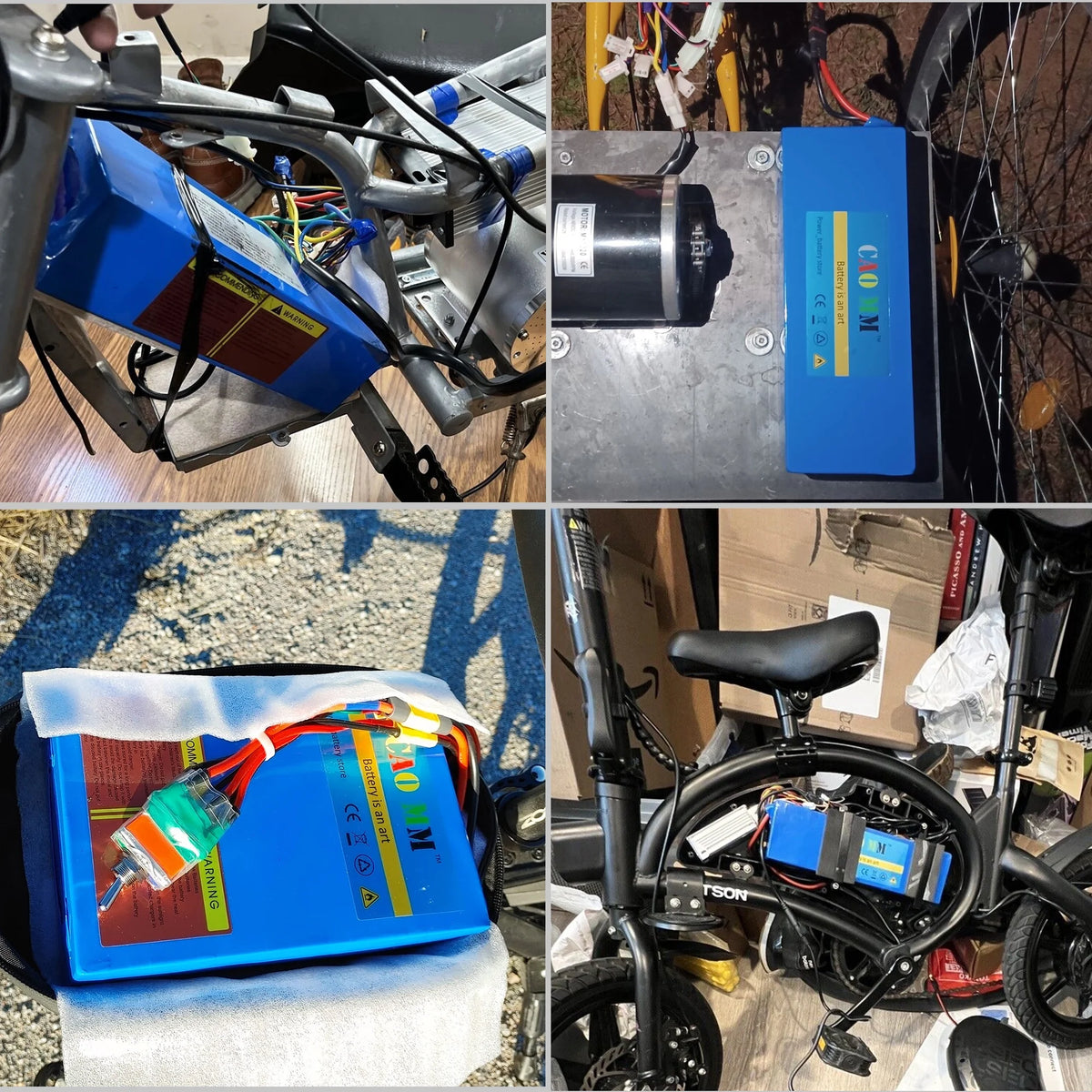 48V 14Ah Lithium Ebike Battery with 5A Fast Charger T Plug G7990