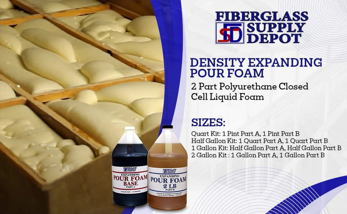 2 Part Closed Cell Polyurethane Expanding Foam Kit A708538