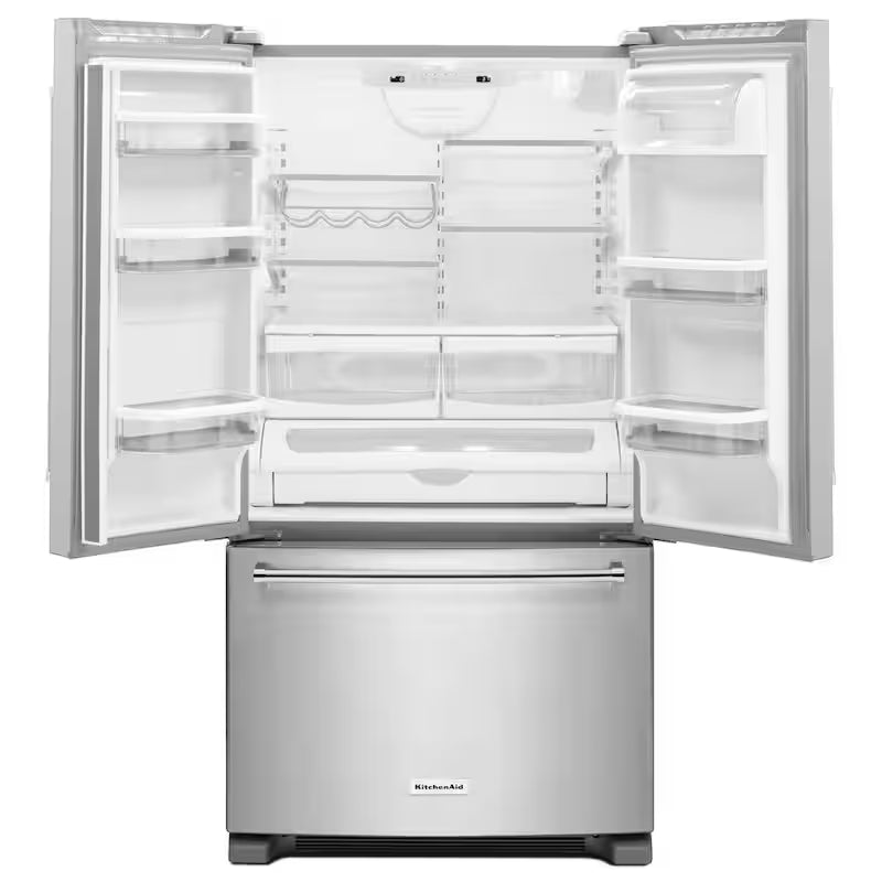 25.2 cu. ft. French Door Refrigerator in Stainless Steel W114