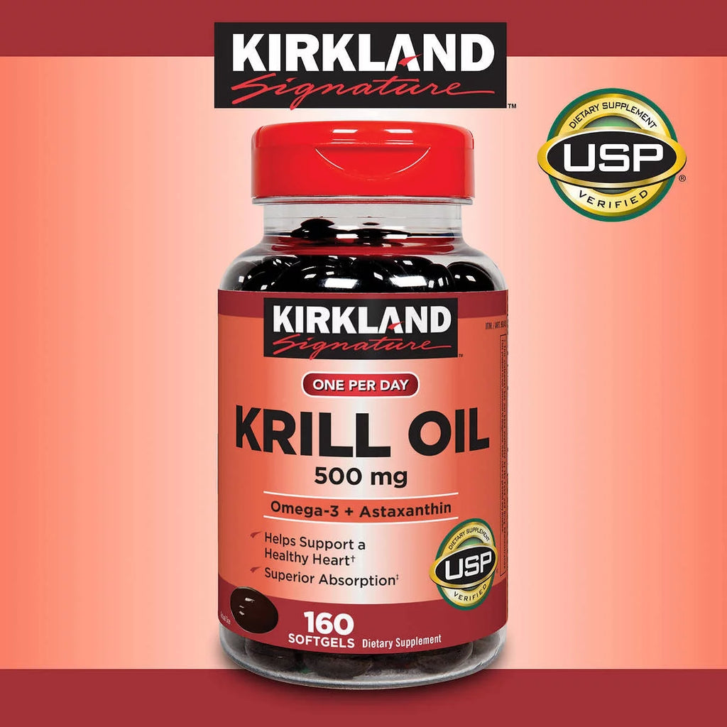 Krill Oil 500 mg 160 Softgels Y75399