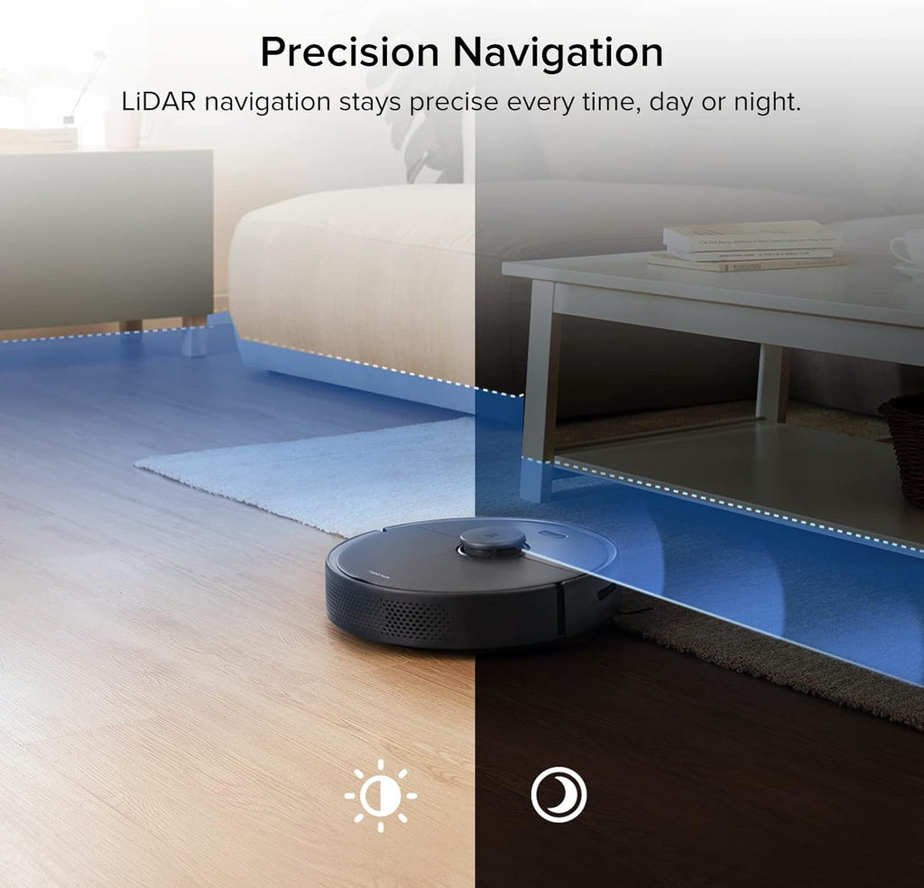 Robot Vacuum with Lidar Navigation 2000Pa Suction D302714