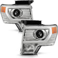 Chrome Housing Projector Headlights Driver + Passenger Side B634