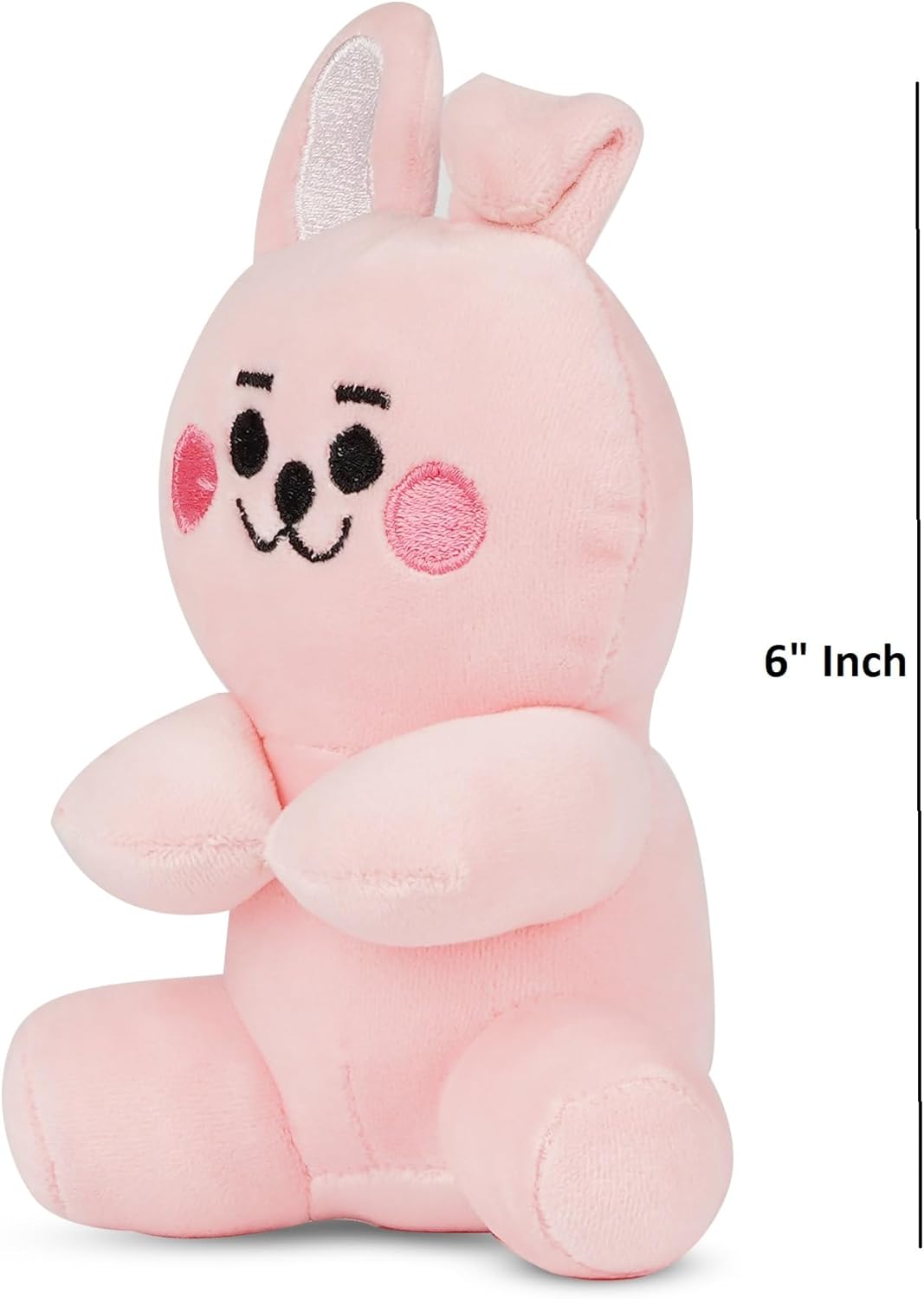 Pack of 6 Stuffed Plush Toys (6 Inch Each) O451126