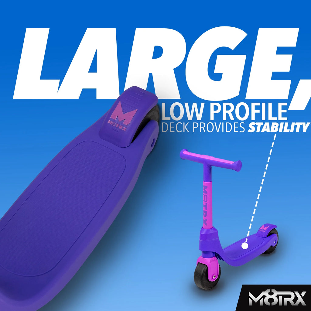 Blue Two Wheel Kick Scooter for Kids and Toddlers F75581