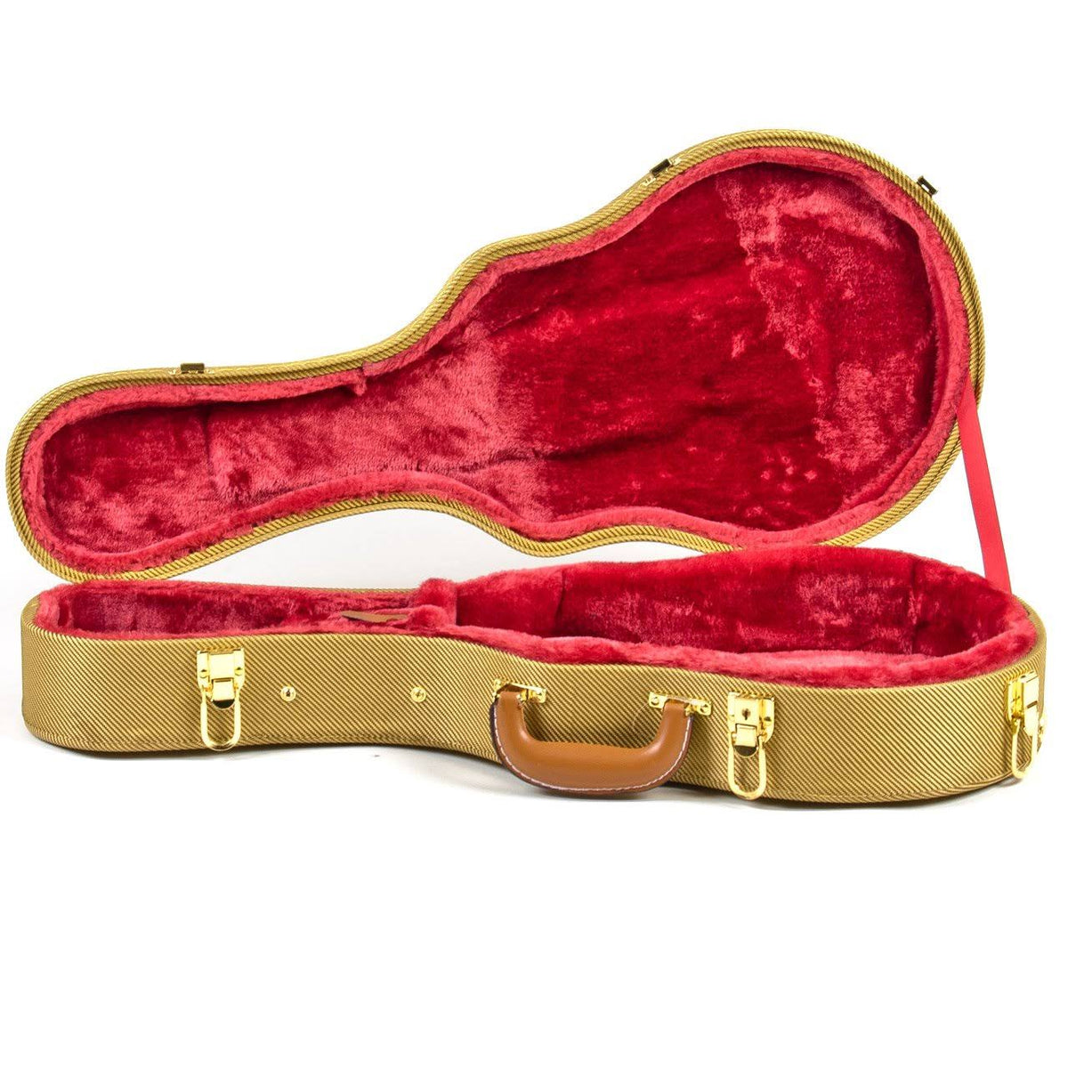 Archtop Tweed Case Mandolin W82766