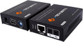 HDMI Extender by Single Cat 5E/6/7 up to 200ft with Dual IR and EDID Support Pack of 2 X2856