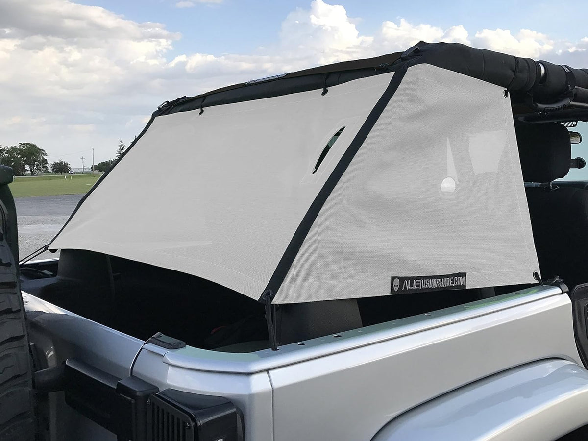 Mesh Cage Shade for Jeep Wrangler 4-Door JKU Pack of 2 O4662