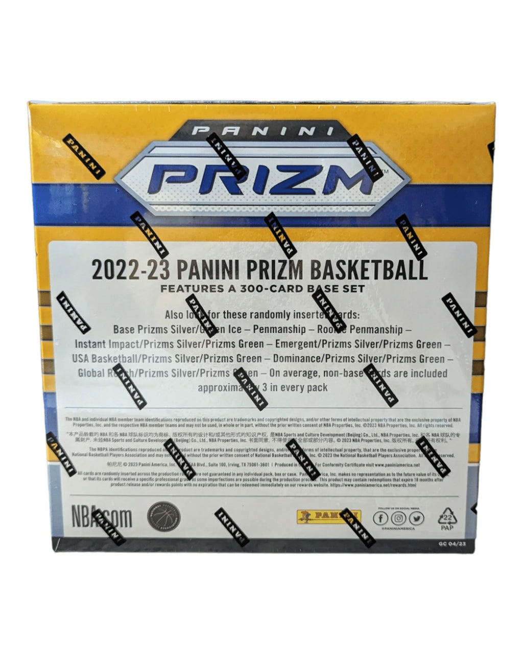 Panini Prizm Basketball Mega Box L141