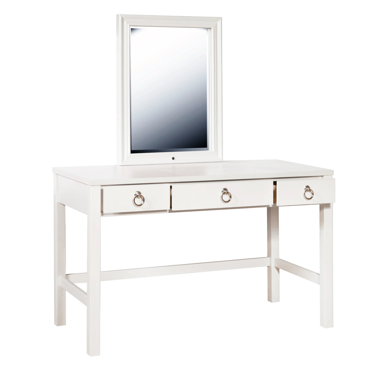 3 Drawer Vanity Desk and Upholstered Stool Set Z8340