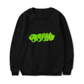 Green Pattern Long-Sleeved Sweatshirt L238355