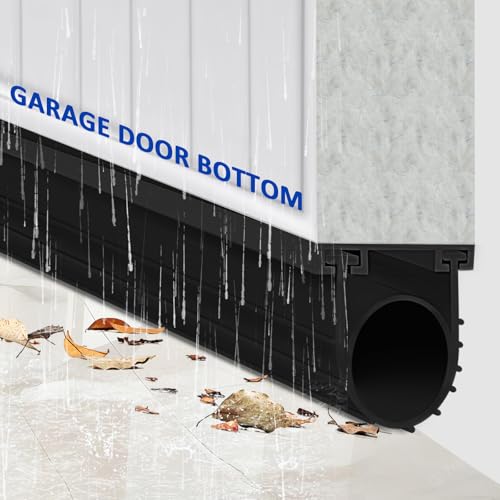 Black 16 Ft Rubber Garage Door Seal Kit O960915