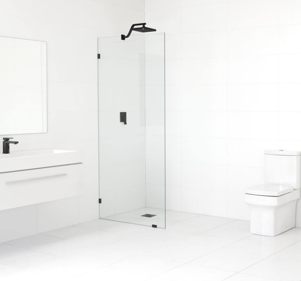 Frameless Shower Door Matte Black G971850