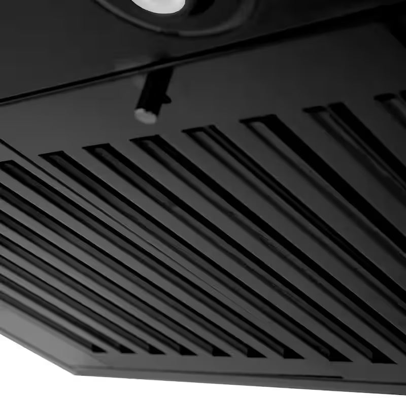 Black Stainless Steel Wall Mount Range Hood F600819