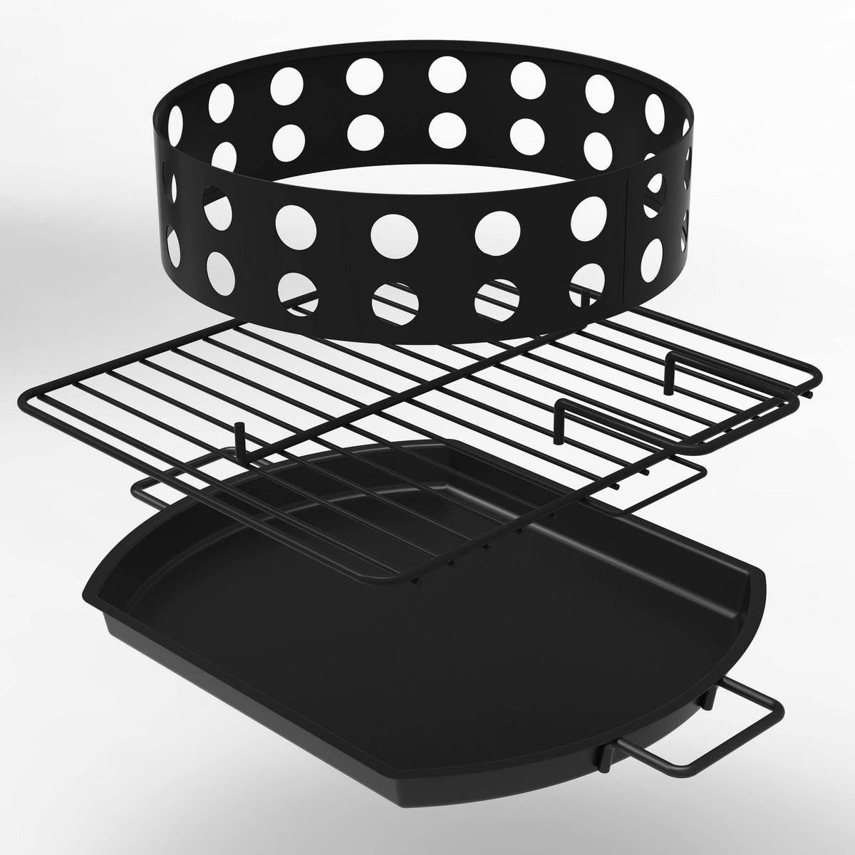 Heavy-Duty Vertical Charcoal Smoker S176
