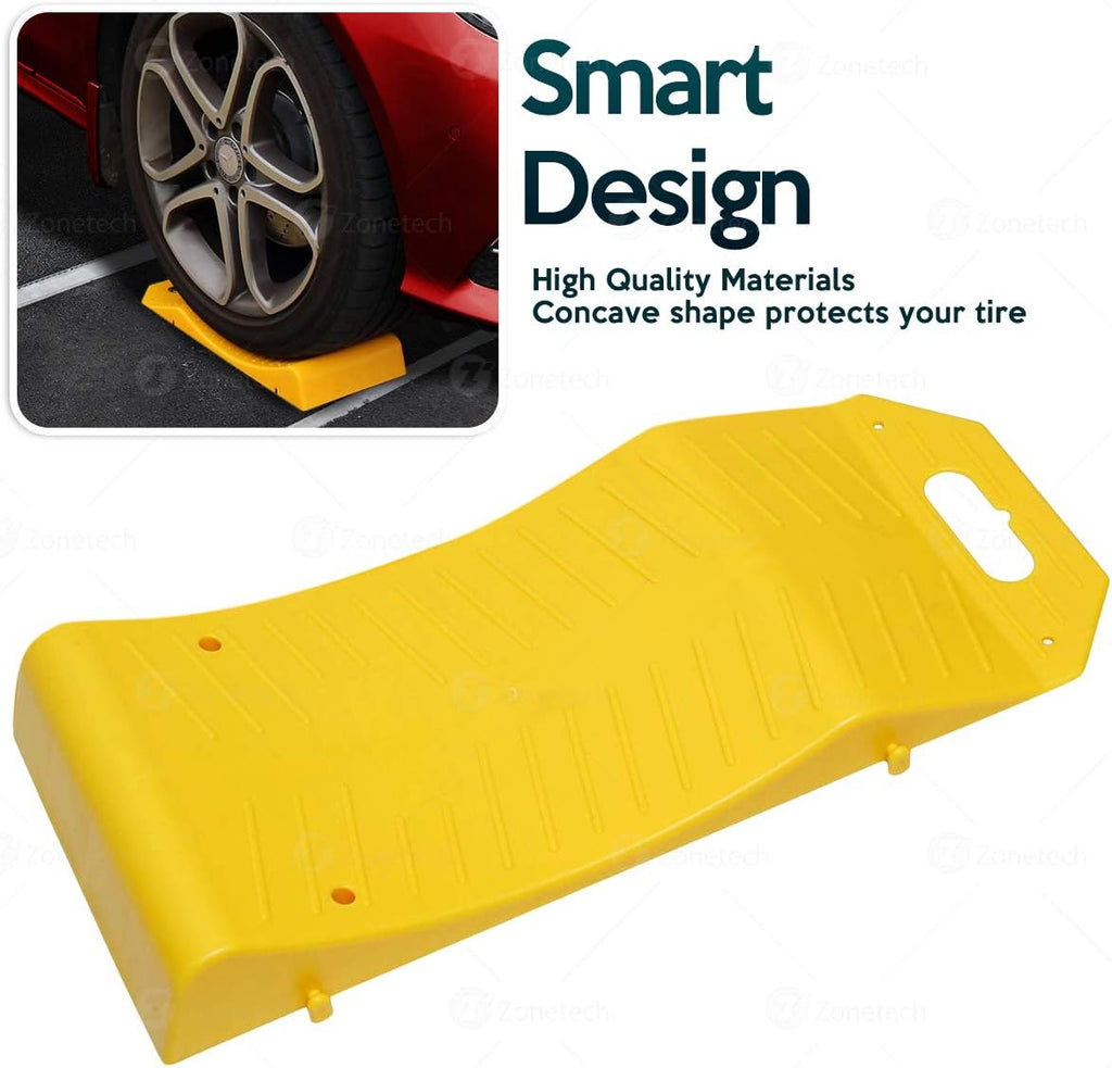 Yellow Tire Cradle Ramps 8-Pack Z133190
