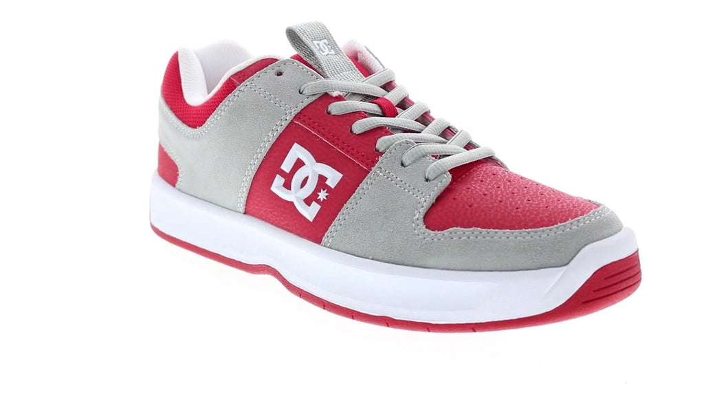 Grey Red Casual Skate Shoe W909046