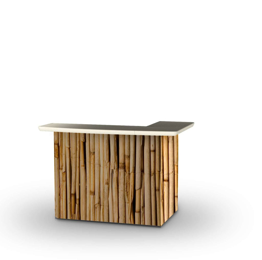 Hawaiian Bamboo Portable Bar Brown T579