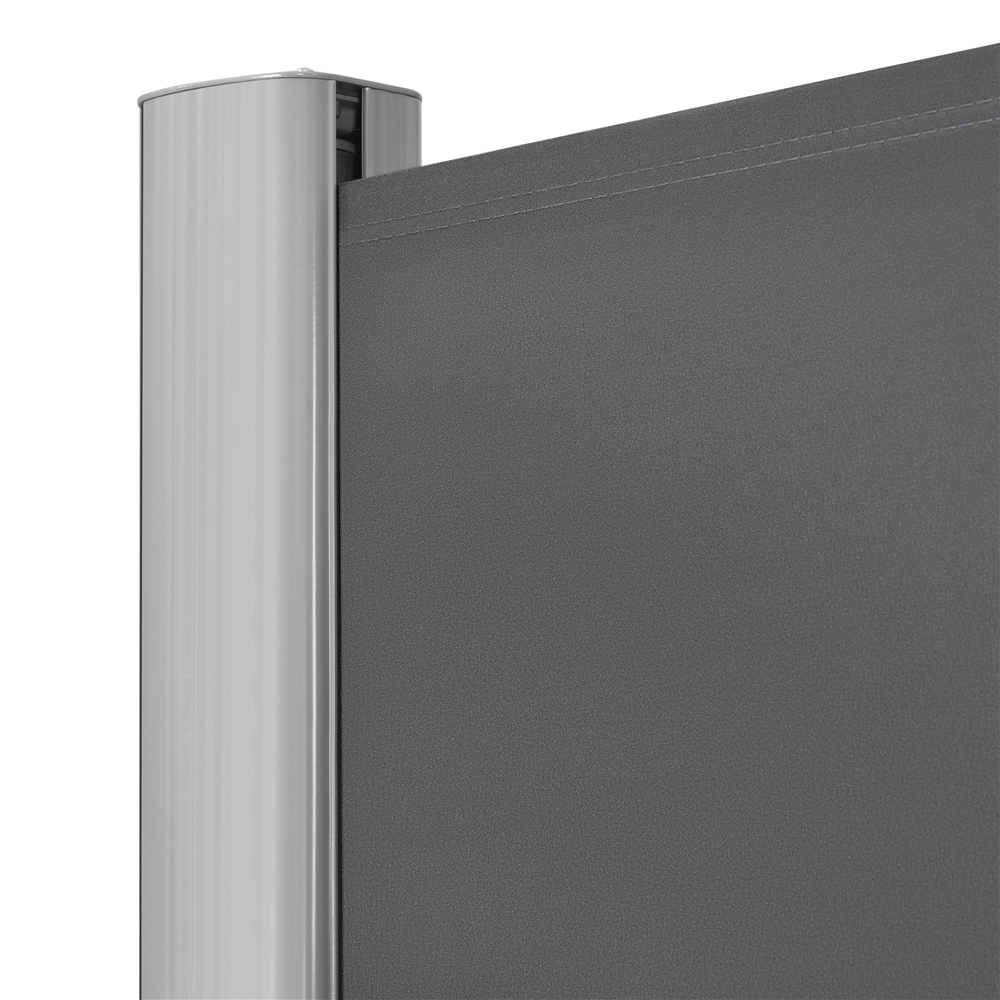 118 x 71" Retractable Side Awning, Dark Gray F71842