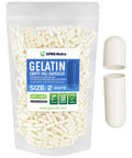 1000 Count White Empty Gelatin Capsules O42765