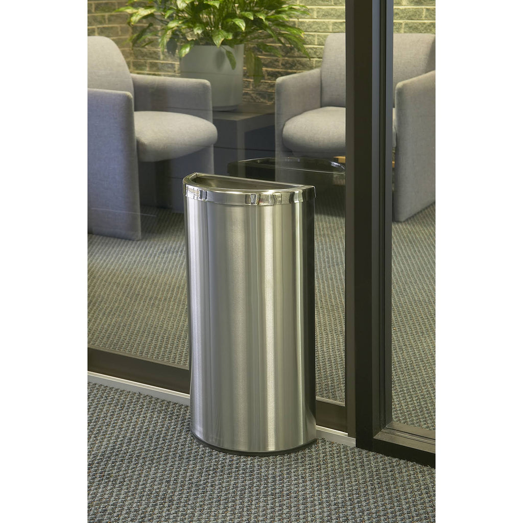 8 Gallon Stainless Steel Trash Can G35415
