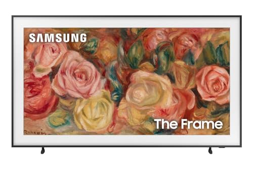 43 Inch 4K Smart Quantum HDR TV with Modern Brown Bezel Y689