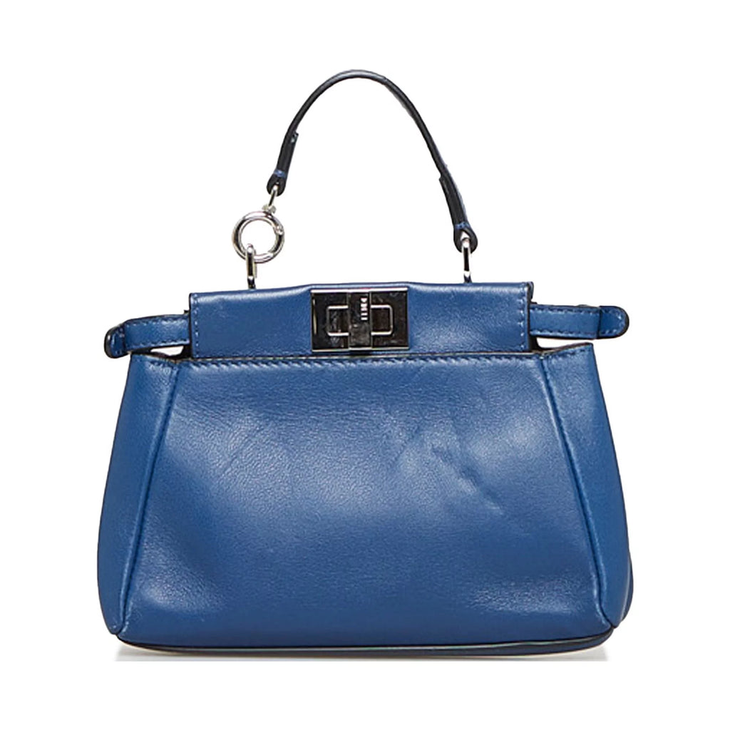 Blue Calf Leather Satchel S50016