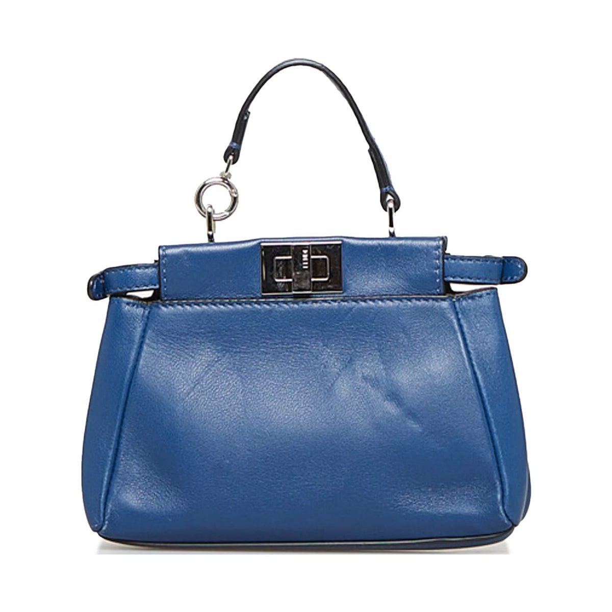 Blue Calf Leather Satchel S50016