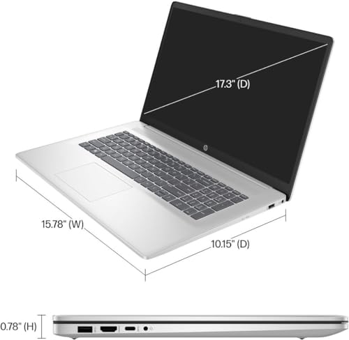 17.3" FHD Laptop, 32GB RAM, 2TB SSD, Intel 12th Gen i3 Processor, Windows 11 Pro, Silver W90891