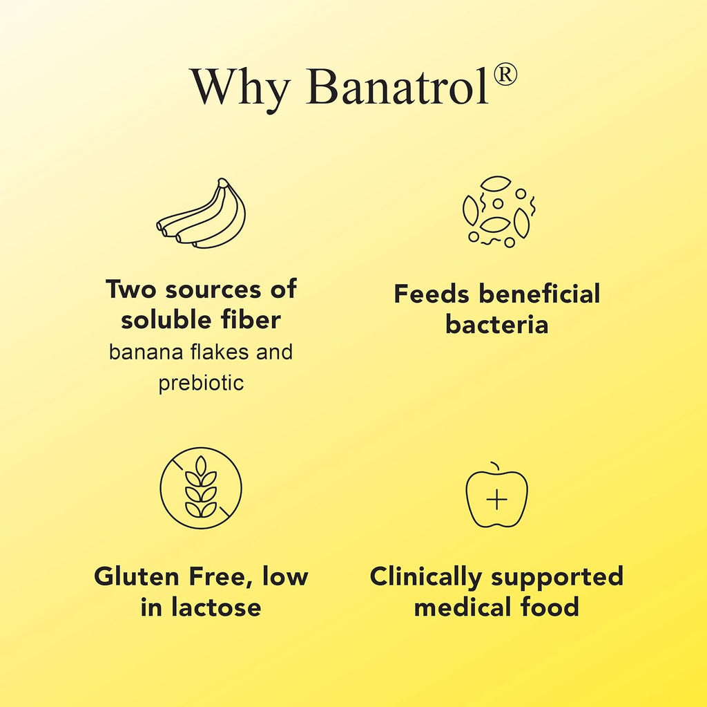 Natural Anti-Diarrheal with Prebiotics, 90 Servings (Banana) A35374