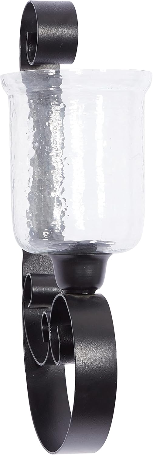 Metal Glass Wall Hurricane D45027