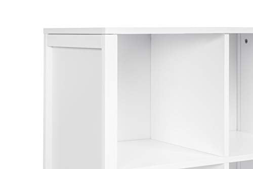 White Cubby Bookcase E555718