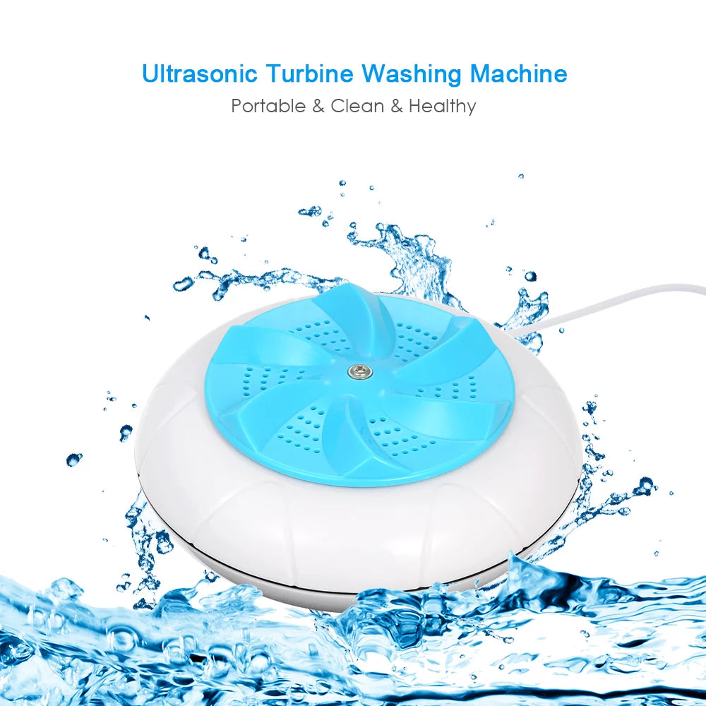 Portable Washing Machine 1 kg Rotating Washer with USB Cable P32571