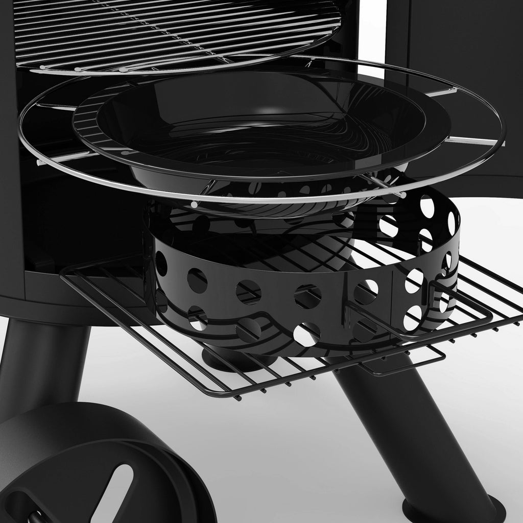Heavy-Duty Vertical Charcoal Smoker S176