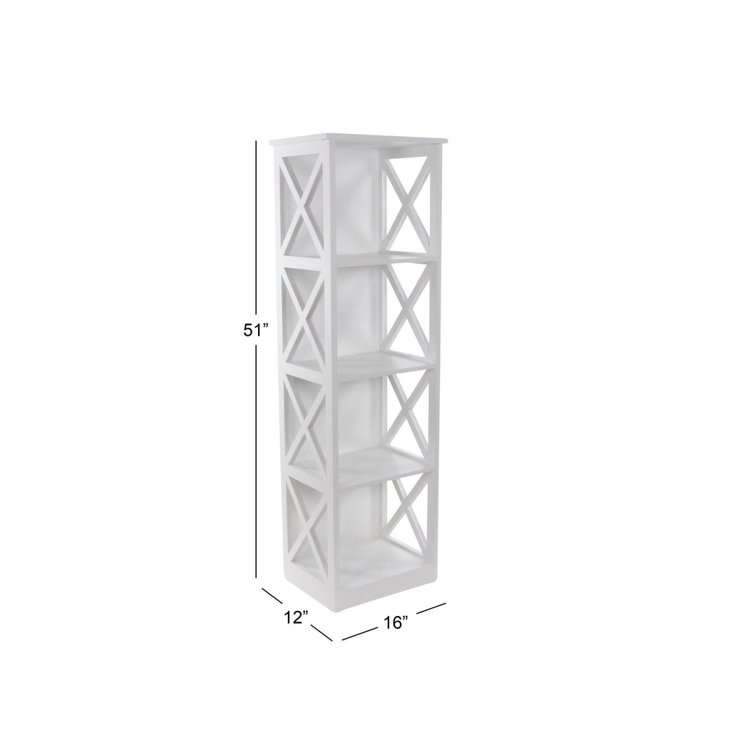 White Wood Shelf N321508