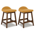 Upholstered Counter Height Bar Stool with Foam Cushion, Set of 2 K235147